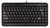 Клавиатура A4-Tech <KLS-5U> Black X-Slim Mini Keyboard 87КЛ+7КЛ М/Мед  <USB>