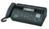 Факс, Panasonic KX-FT988RU-B чёрный (термобумага, авторезак, спикерфон,  автототв., АОН, ЖКД  2 стр.