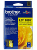 Картридж струйный BROTHER (LC-1100Y) DCP-6690CW/385C, MFC-990CW, желтый, оригинальный