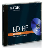 Диск BD-RE Disc 25Gb 2x TDK BD-RE25JC2XE (Односторонний перезаписываемый диск Blu-ray Single layer)