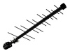 L 110.16D Антенна наружняя активная (ДМВ) + цифровое телевидение (DVB-T), серия Зенит (без блока пит