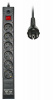 Сетевой фильтр Buro BU-SP3_USB_2A-B 3м (6 розеток+2*USB-порт) черный