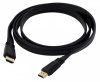 Кабель HDMI Gold Plated Connector, Ver1.4, Ultra Slim HDMI(19pin)/HDMI(19pin) (3м) феррит.кольца
