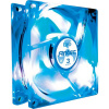 Вентилятор TriCool 80 BLUE LED, 3 speed, 3pin, 4pin, Fan-speed monitoring