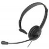 Гарнитура Panasonic RP-TCA400E-К (чёрный пластик, кабель 1,2 м, разъём 2.5 мм, моно, регулятор громк