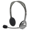 Наушники с микрофоном Logitech Stereo H110 (20 Гц - 20 кГц, длина кабеля 1.83 м) 981-000271 (RTL)