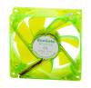 Вентилятор Exegate <8025M12B/LED3> 80x80x25mm, GREEN LED, SMART, 2200 об./мин., 1B1S, 3pin